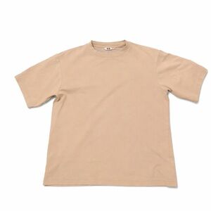 Uniqlo Men's Beige Short Sleeve Tee